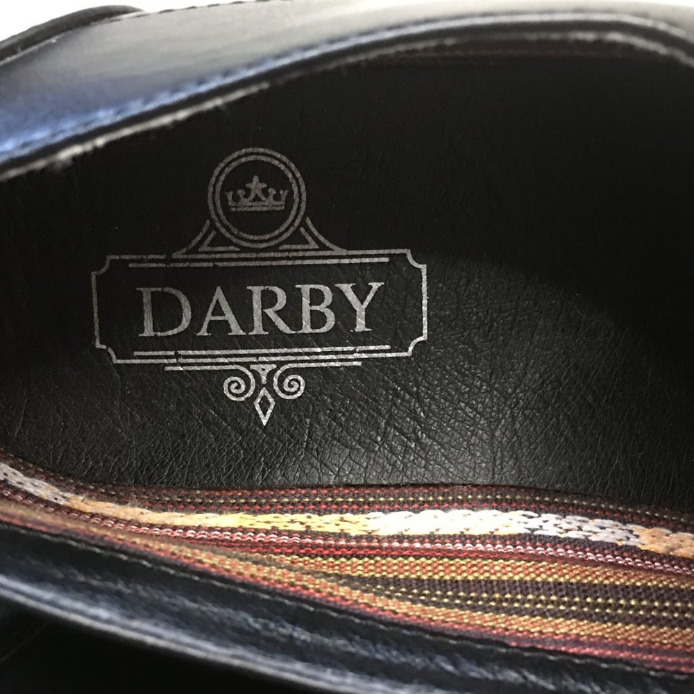 DARBY Men's Black Bike-Toe Slip-On Loafer - Picture 12 of 15